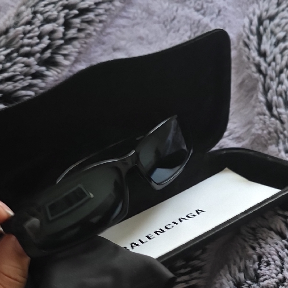 Balenciaga Dark Frame Sunglasses